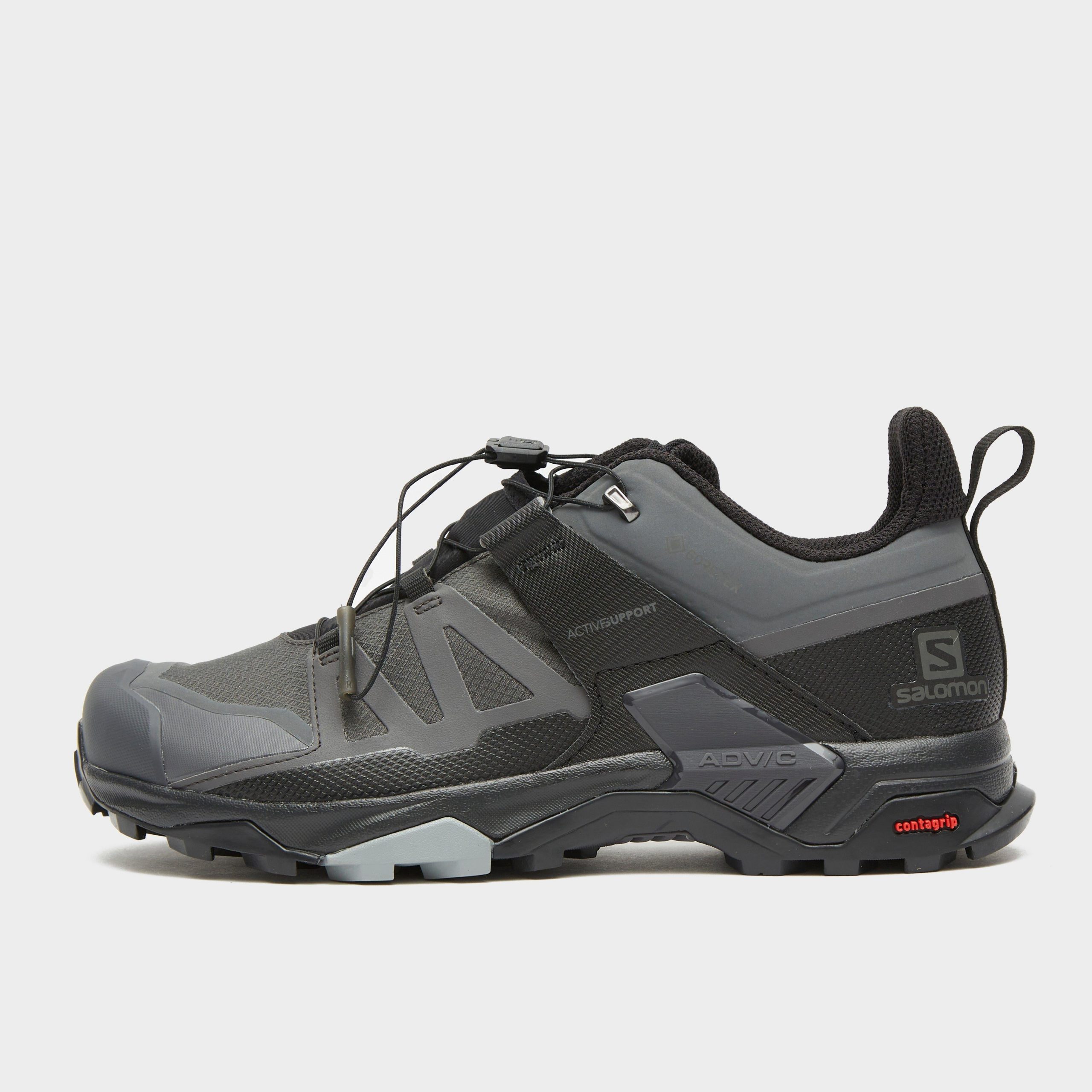Salomon Men’s X Ultra 4 Gore-Tex Walking Shoes - Black / 9